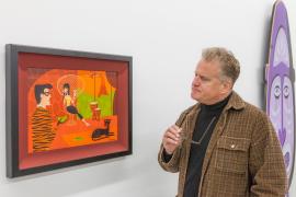 洛杉矶市Corey Helford画廊展览展出了Shag具有复古风的最新作品