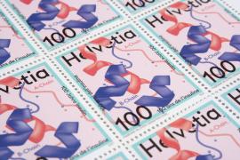 瑞士邮政发行新邮票，纪念胰岛素诞生100周年