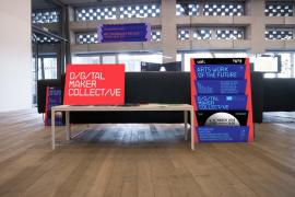 伦敦泰特现代艺术学院为“未来的艺术作品”展览创作的创意设计海报展示
