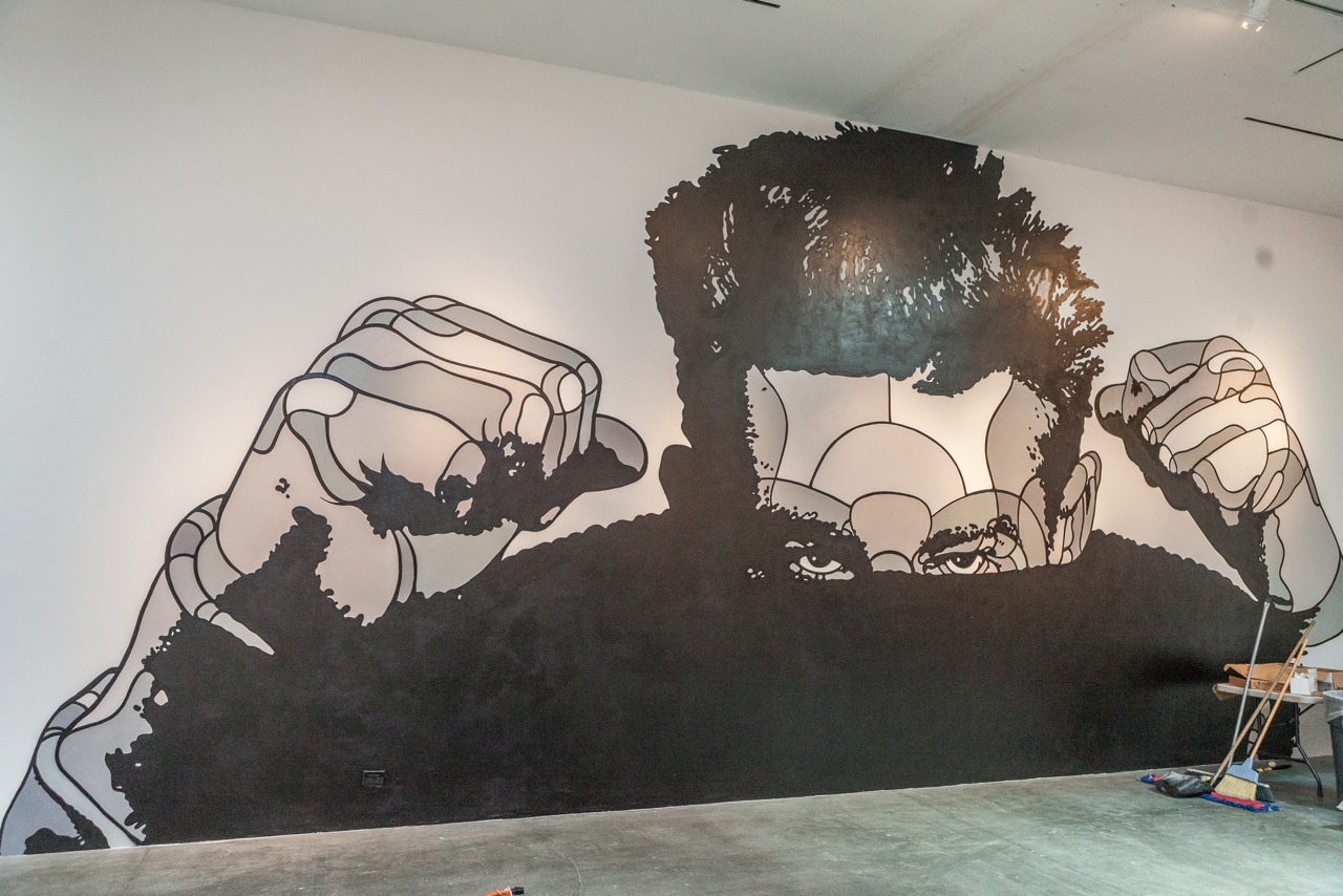 帕萨迪纳艺术中心设计学院举办涂鸦壁画户外展览