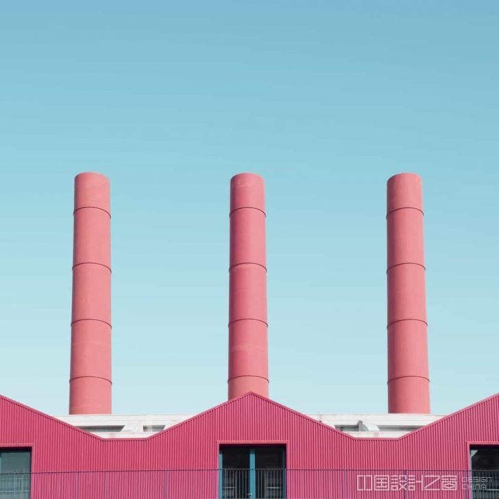 未知几何：意大利摄影师通过形状和颜色探索米兰建筑