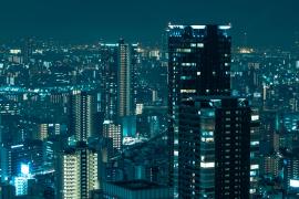 充满了超现实氛围的日本城市夜晚黑暗而神秘的摄影集