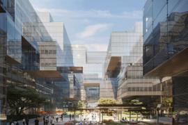 更低碳，更环保！阿里巴巴上海区的新总部云状建筑设计