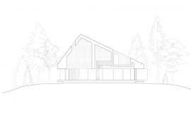 犹他州前卫的圆形山地住宅设计