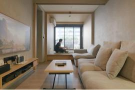 曼谷微型公寓受日本客栈的启发，体现了日本极简主义+禅宗