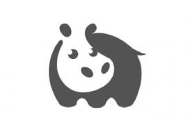 河马主题元素logo设计