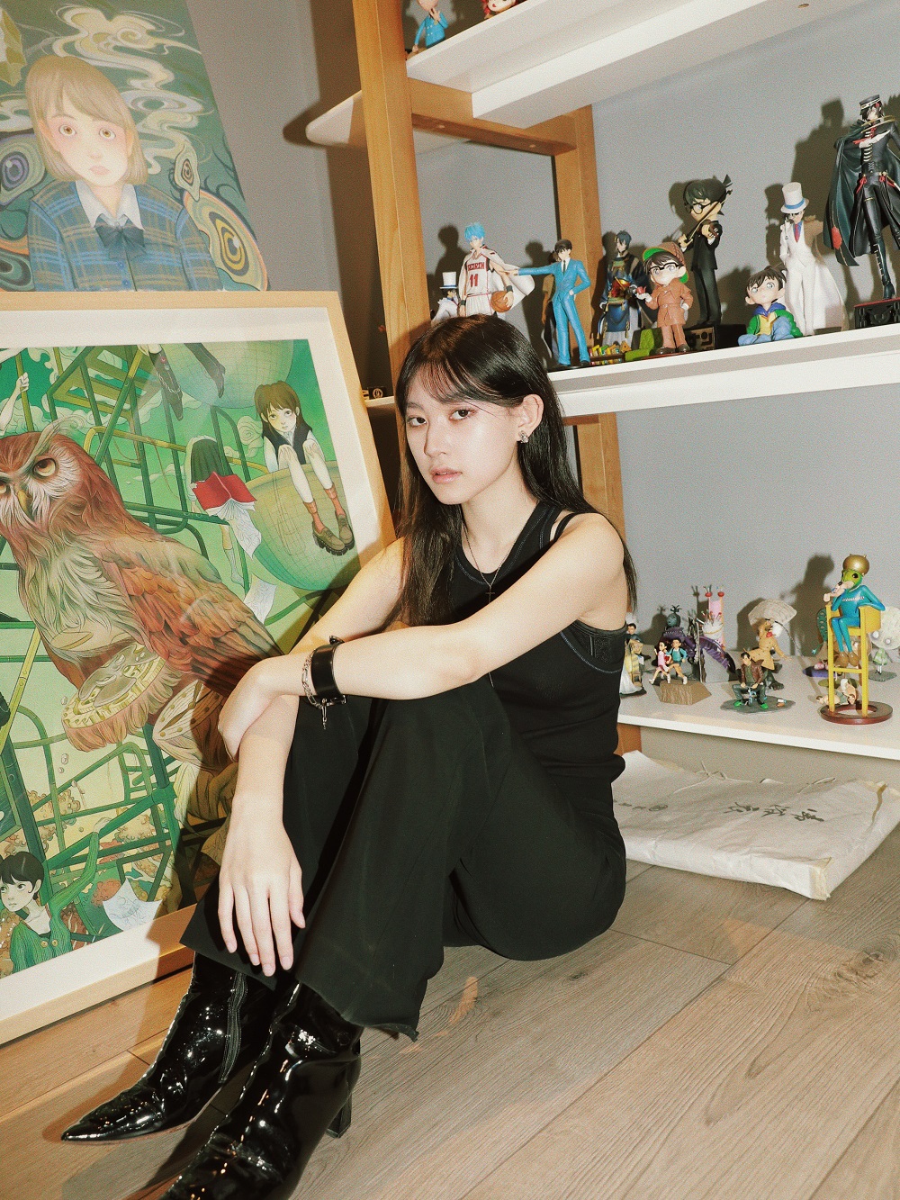中国新锐艺术插画师陈嫣冉作品首次进驻2023布达佩斯艺术展