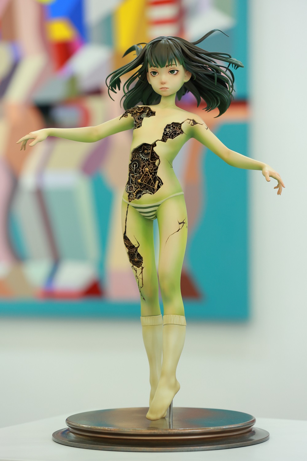 陈嫣冉（Chloe Chen）雕塑作品《旋转女孩SPINNING GIRL》 