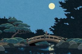 插画师Ryo Takemasa的四季美景插画设计作品