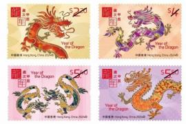 迎接农历龙年，看看这些国家和地区都带来了怎样的生肖邮票设计