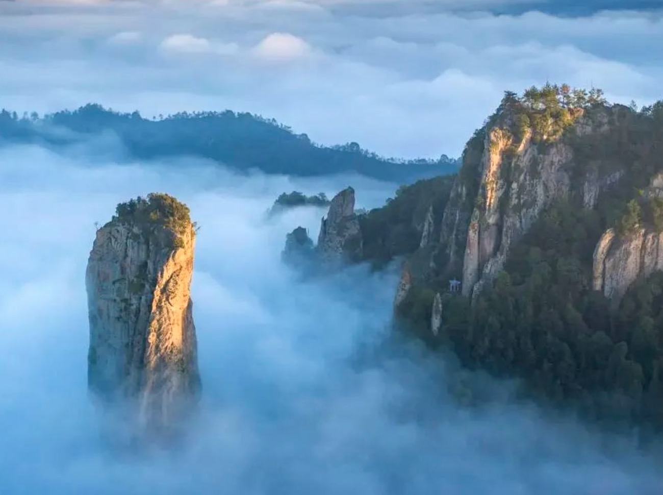 仙都景区。图片来源：缙云仙都景区