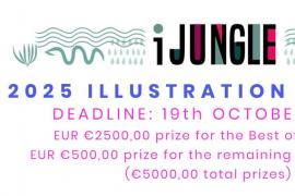 2025 iJungle插画大奖开启征稿，总奖值5000欧元，10月19日截止