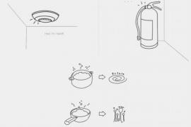 告别隐藏式安全！极简设计，让厨房消防设备从角落走向C位