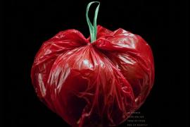 当胡萝卜变垃圾、柠檬诉心事：蔬果创意海报的三重表达密码