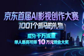 马年玩AI，创意赢大奖！京东首届AI影视创作大赛，“马红红” 邀你造故事