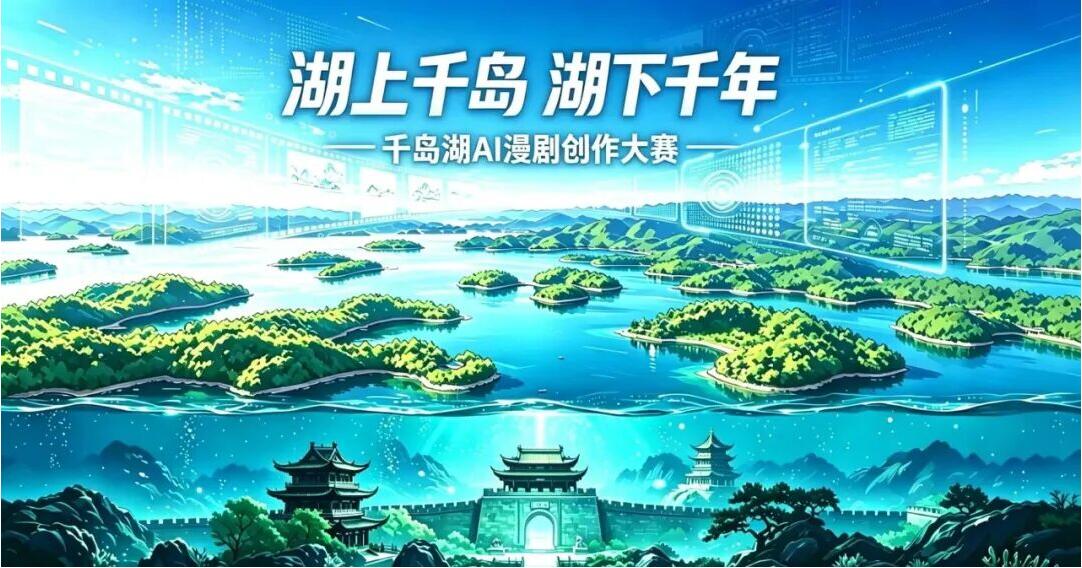 文化+科技融合创新：千岛湖AI漫剧创作大赛面向全国征集作品