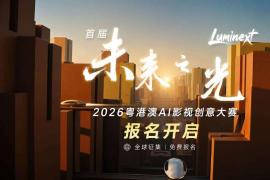 不用拼奖金！千万级投资落地，粤港澳AI影视大赛全网征稿