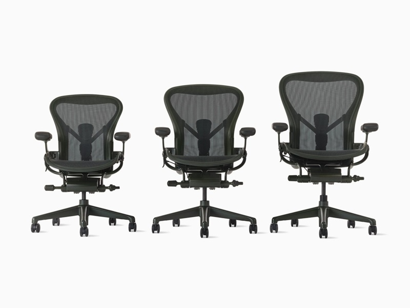 Herman Miller｜Aeron：从三种尺寸开始，回应每个人的身体需求