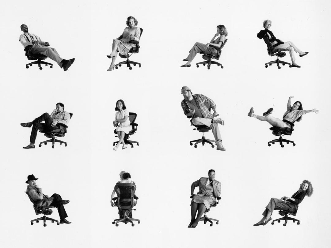 Herman Miller｜Aeron：从三种尺寸开始，回应每个人的身体需求