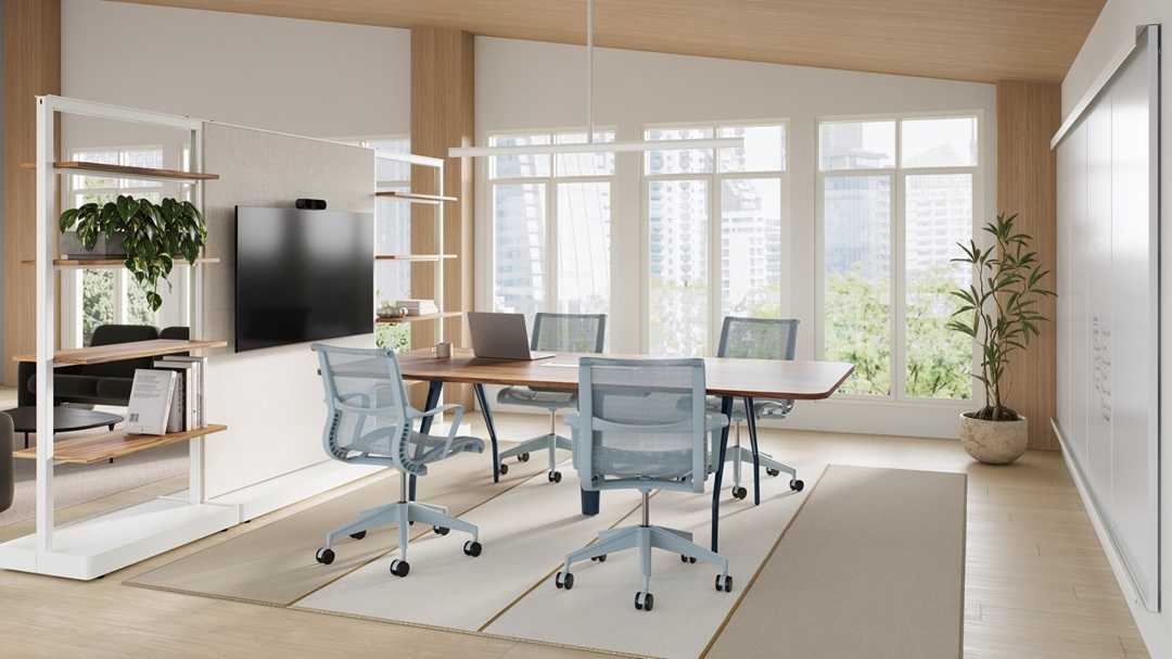 Herman Miller Byne Meeting Table 焕新上市，让会议更自由