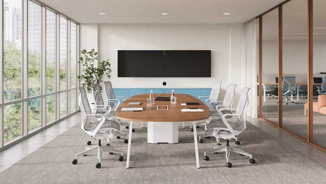 Herman Miller Byne Meeting Table 焕新上市，让会议更自由